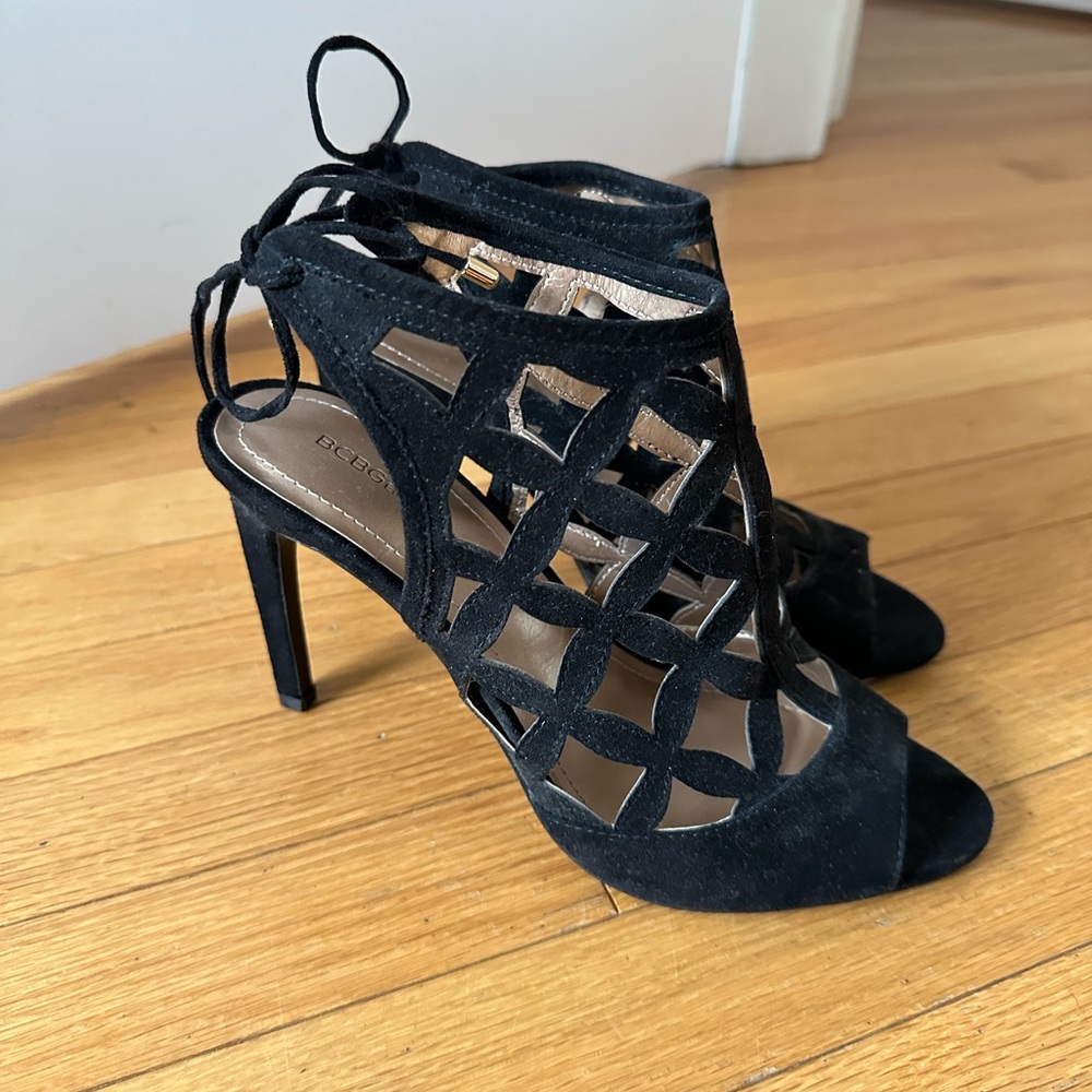 BCBG Generation Black Heels (7.5)